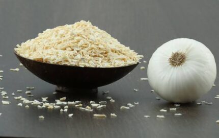 DEHYDRATED WHITE ONION CHOPPED